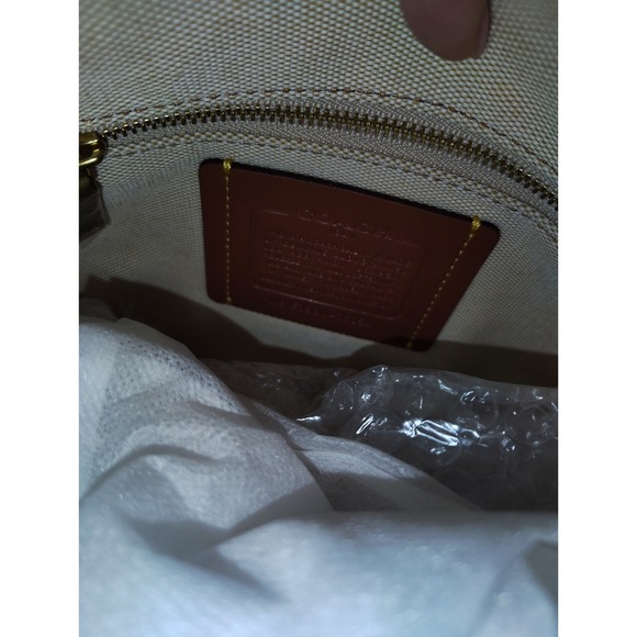 Coach Black Apple Print Leather Rogue 25 - Picture 5 of 8